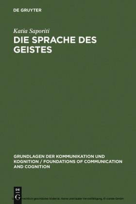 Die Sprache des Geistes