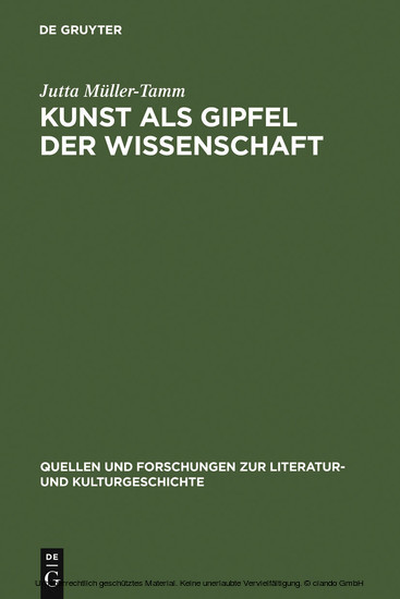 Kunst als Gipfel der Wissenschaft main product photo