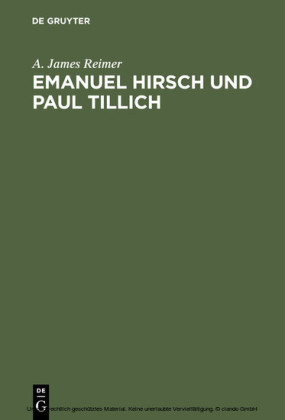 Emanuel Hirsch und Paul Tillich