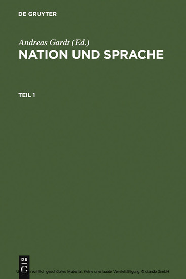 Nation und Sprache main product photo