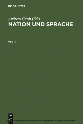 Nation und Sprache