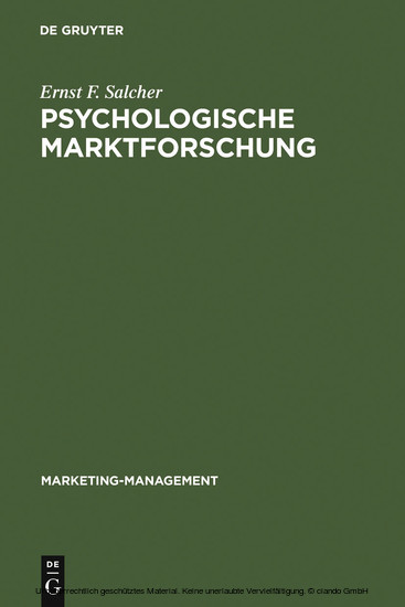 Psychologische Marktforschung main product photo