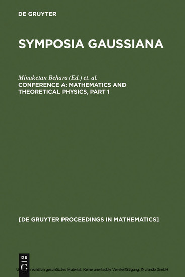 Mathematics and Theoretical Physics main product photo