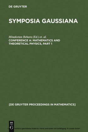 Mathematics and Theoretical Physics