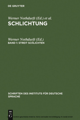 Streit schlichten