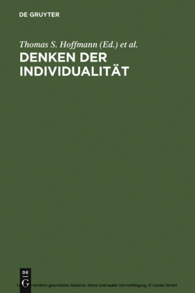 Denken der Individualität