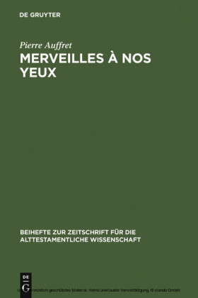 Merveilles à nos yeux