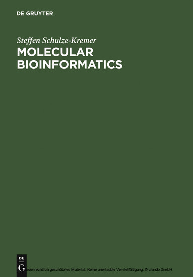 Molecular Bioinformatics main product photo