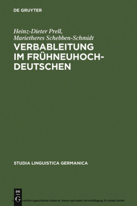 Verbableitung im Frühneuhochdeutschen