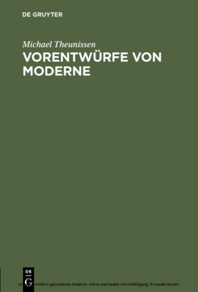 Vorentwürfe von Moderne