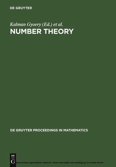 Number Theory main product photo