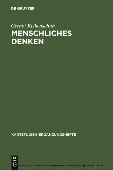 Menschliches Denken main product photo