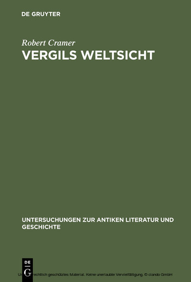 Vergils Weltsicht main product photo