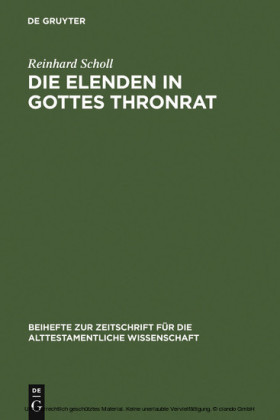 Die Elenden in Gottes Thronrat