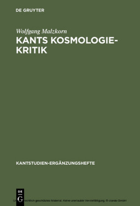 Kants Kosmologie-Kritik