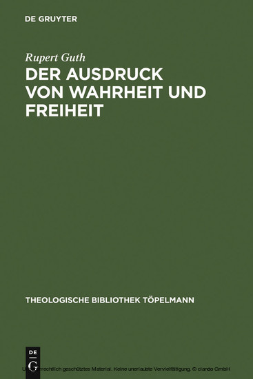 Der Ausdruck von Wahrheit und Freiheit main product photo