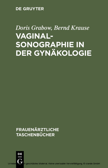 Vaginalsonographie in der Gynäkologie main product photo