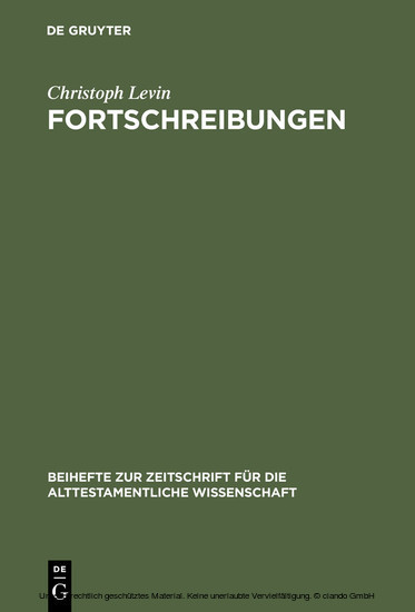 Fortschreibungen main product photo