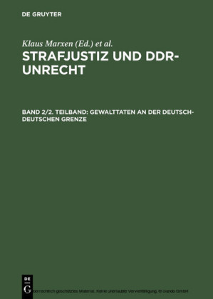 Gewalttaten an der deutsch-deutschen Grenze