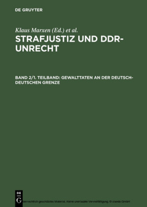 Gewalttaten an der deutsch-deutschen Grenze