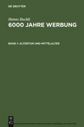 Altertum und Mittelalter