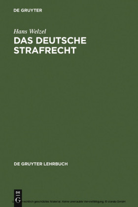 Das Deutsche Strafrecht