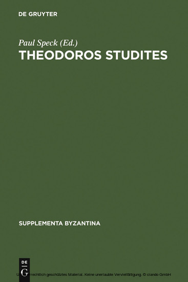 Theodoros Studites main product photo