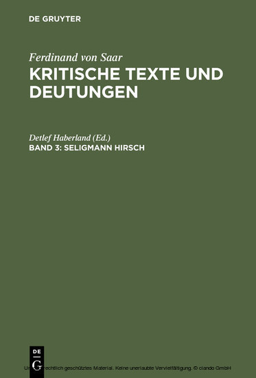 Seligmann Hirsch main product photo