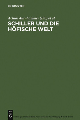 Schiller und die höfische Welt
