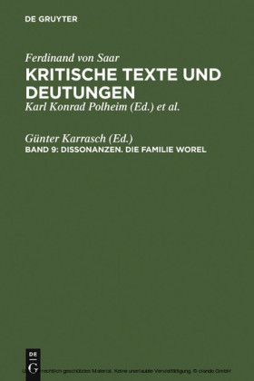 Dissonanzen. Die Familie Worel