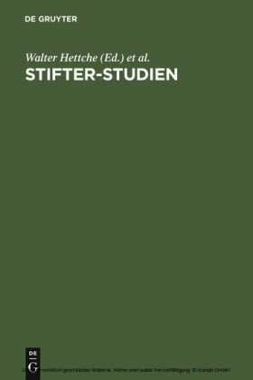 Stifter-Studien