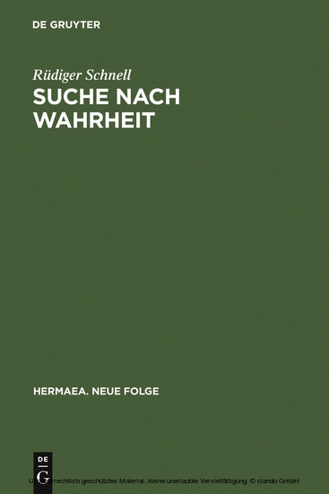 Suche nach Wahrheit main product photo