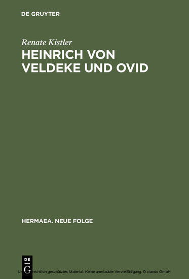 Heinrich von Veldeke und Ovid main product photo