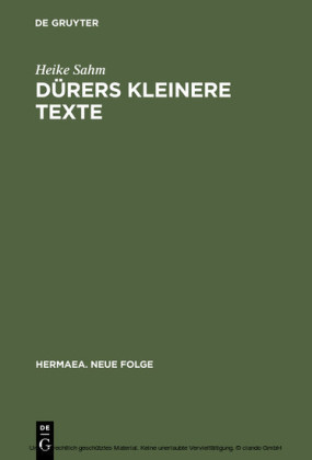 Dürers kleinere Texte