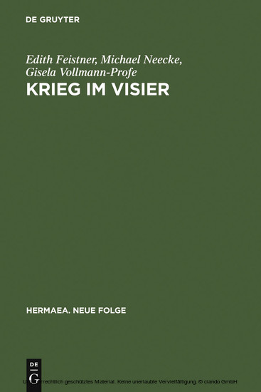 Krieg im Visier main product photo