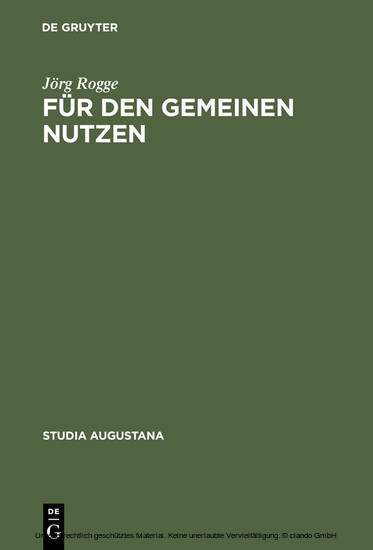 Für den Gemeinen Nutzen main product photo
