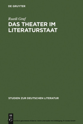 Das Theater im Literaturstaat