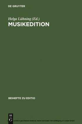 Musikedition