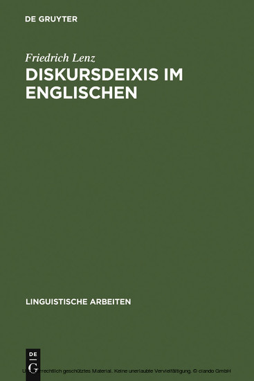 Diskursdeixis im Englischen main product photo