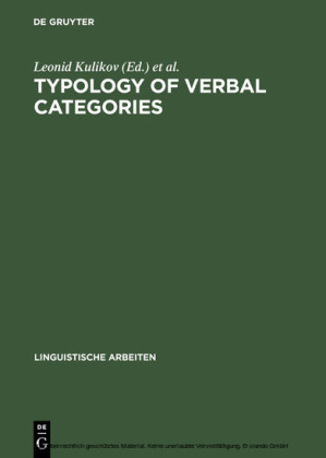 Typology of Verbal Categories