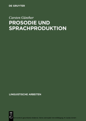 Prosodie und Sprachproduktion