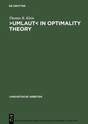 ?Umlaut? in Optimality Theory