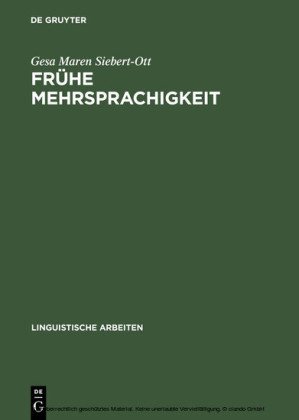 Frühe Mehrsprachigkeit