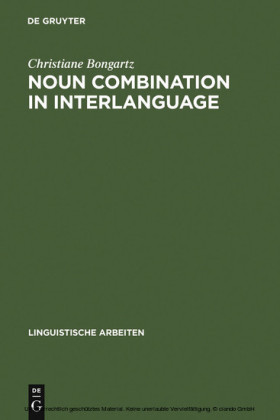 Noun Combination in Interlanguage