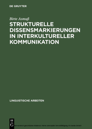 Strukturelle Dissensmarkierungen in interkultureller Kommunikation