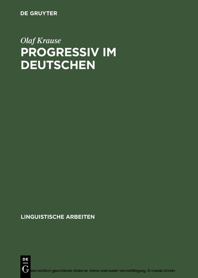 Progressiv im Deutschen main product photo