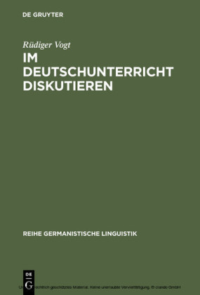 Im Deutschunterricht diskutieren