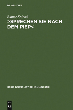 ¿Sprechen Sie nach dem Piep