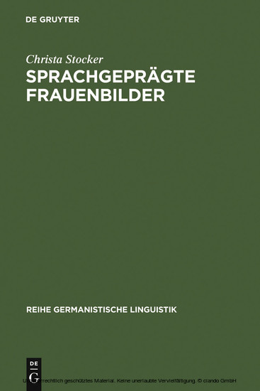 Sprachgeprägte Frauenbilder main product photo