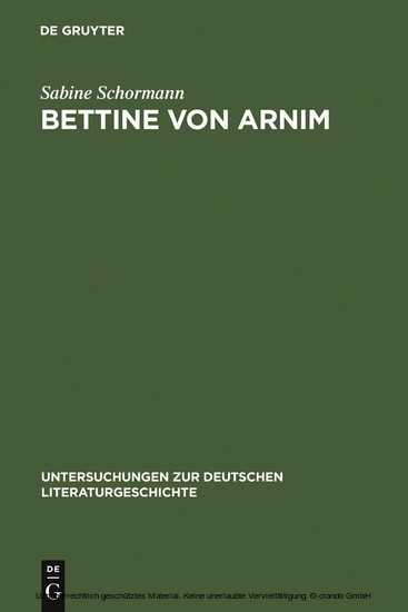 Bettine von Arnim main product photo